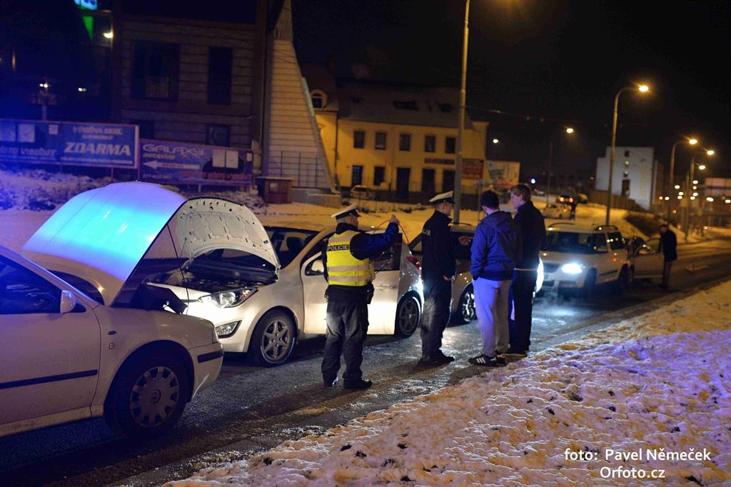 Provoz komplikují nehody! V Plzni se stala hromadná nehoda - FOTKY