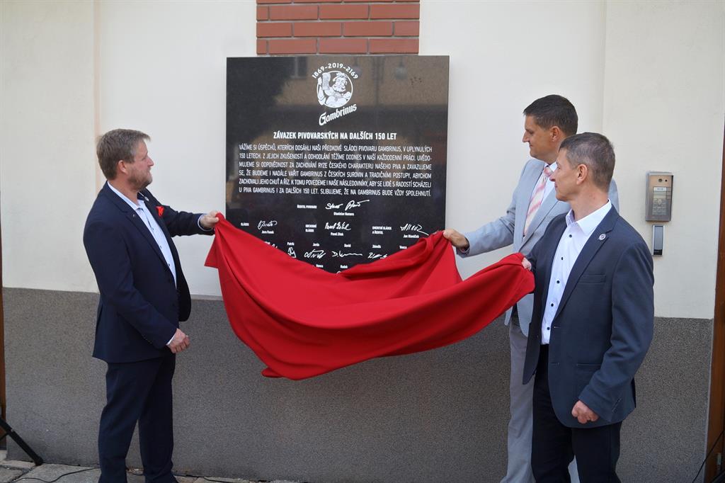 Gambrinus oslavil výročí závazkem sládků na dalších 150 let - FOTKY