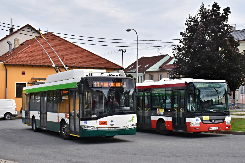 Do Radčic, Malesic a Křimic budou od září jezdit nově trolejbusy - FOTO