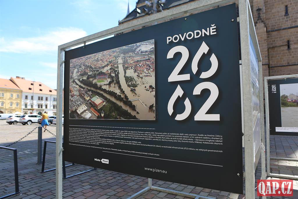 Plzeň vzpomíná na povodně, výstava byla oficiálně zahájena - FOTKY