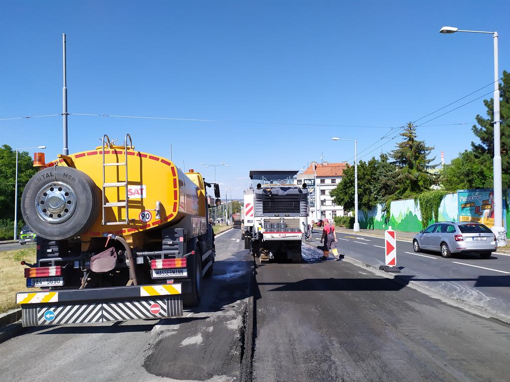 Práce na Rokycanské jsou v plném proudu – FOTKY