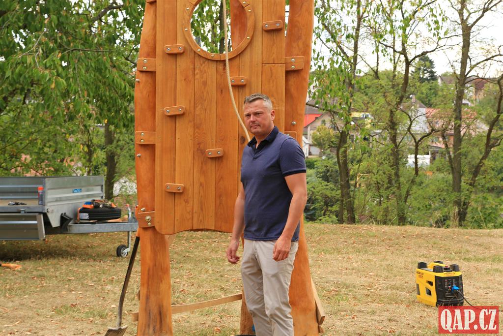 V plzeňských Liticích u hradu vzniká nové dětské hřiště - FOTKY