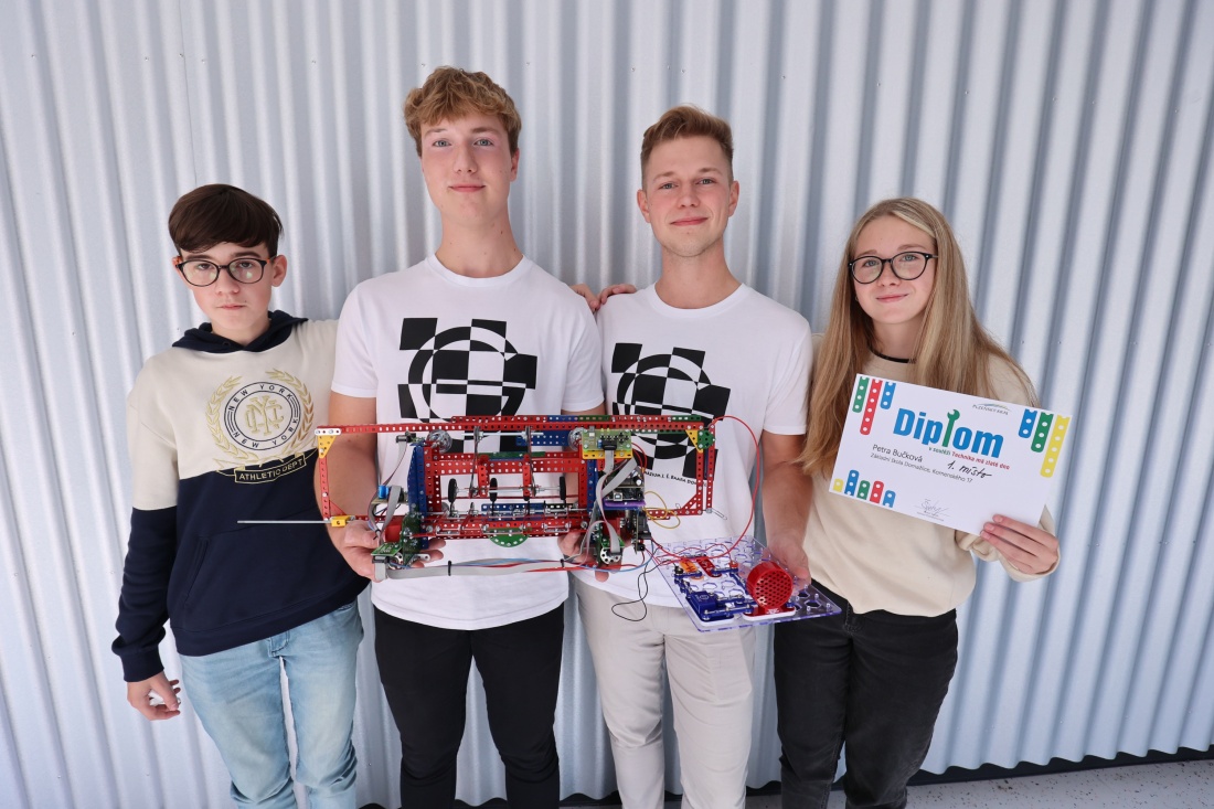 V soutěži Technika má zlaté dno letos bodovali studenti z Domažlic, Tachova i Plzně