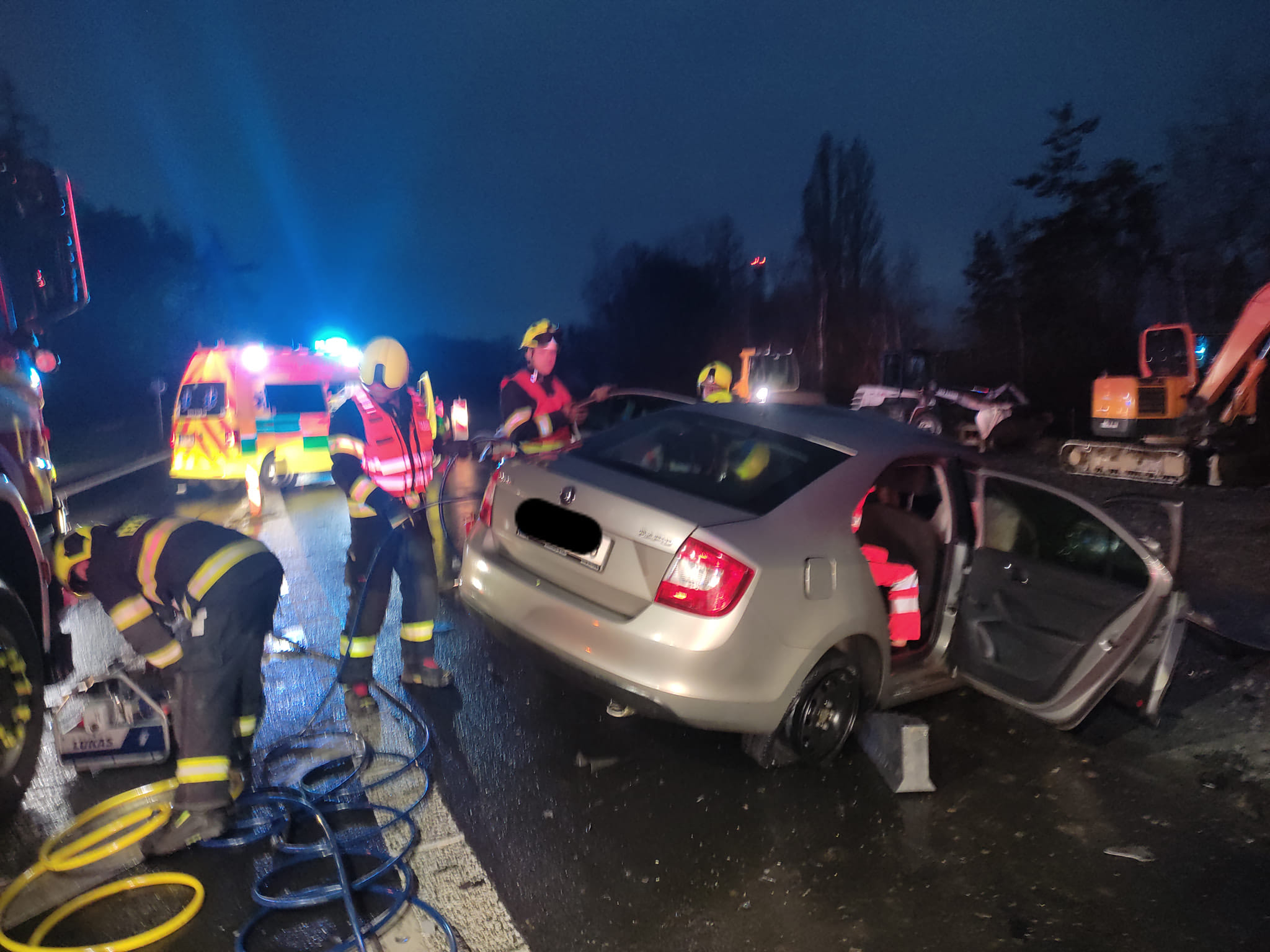 Tragická hromadná nehoda na hlavním tahu I/27! Střet 5 aut - FOTKY