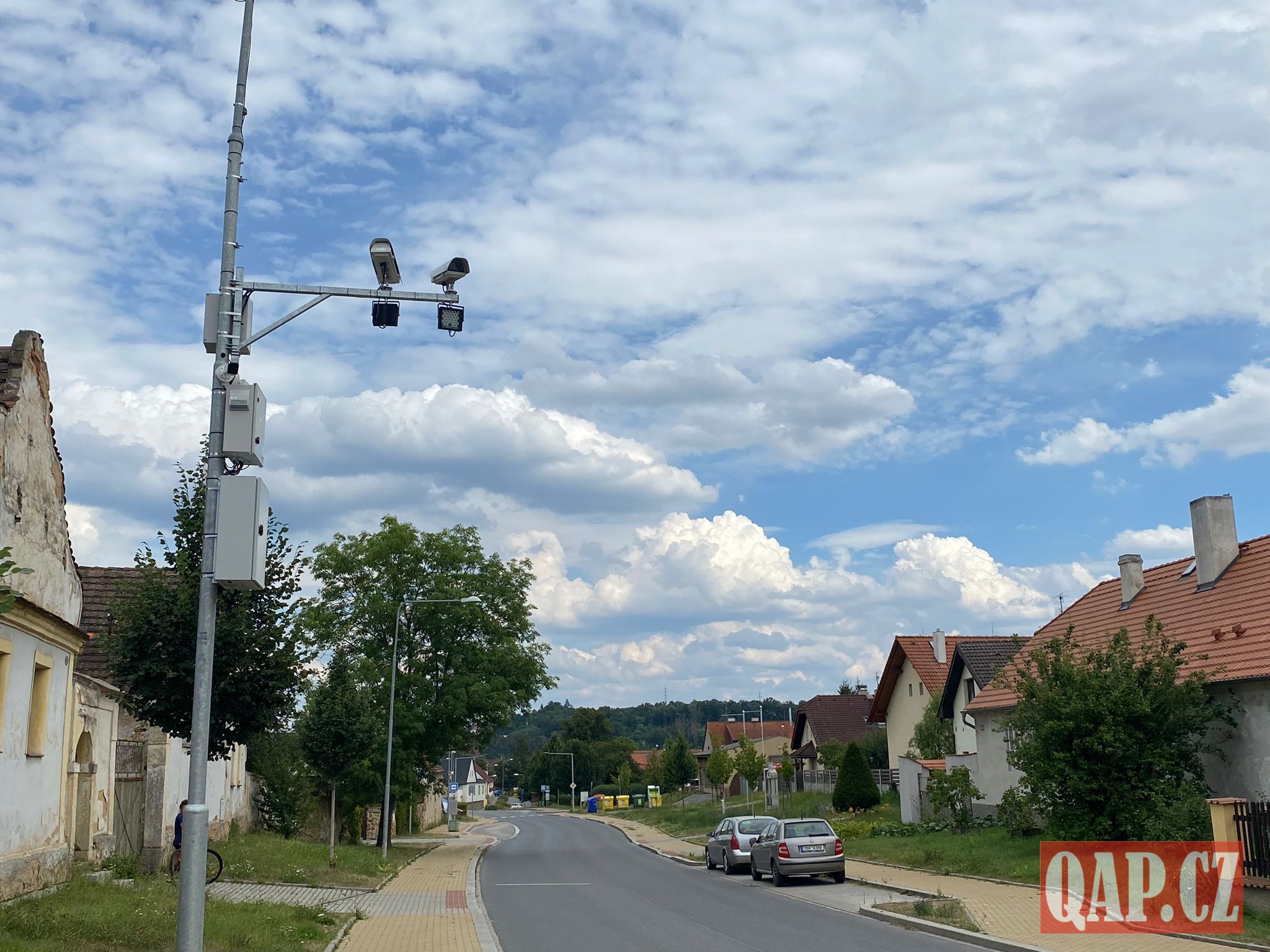 Řidiče v Radobyčicích nově hlídá radar. Obyvatelé si o něj řekli v participativním rozpočtu