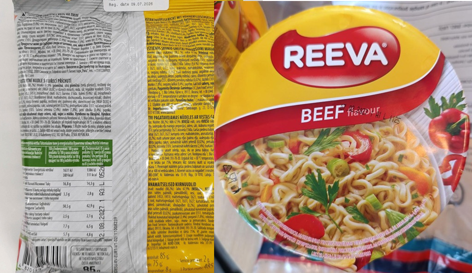 NEJEZTE JE! V několika populárních instantních nudlích je nebezpečná salmonela