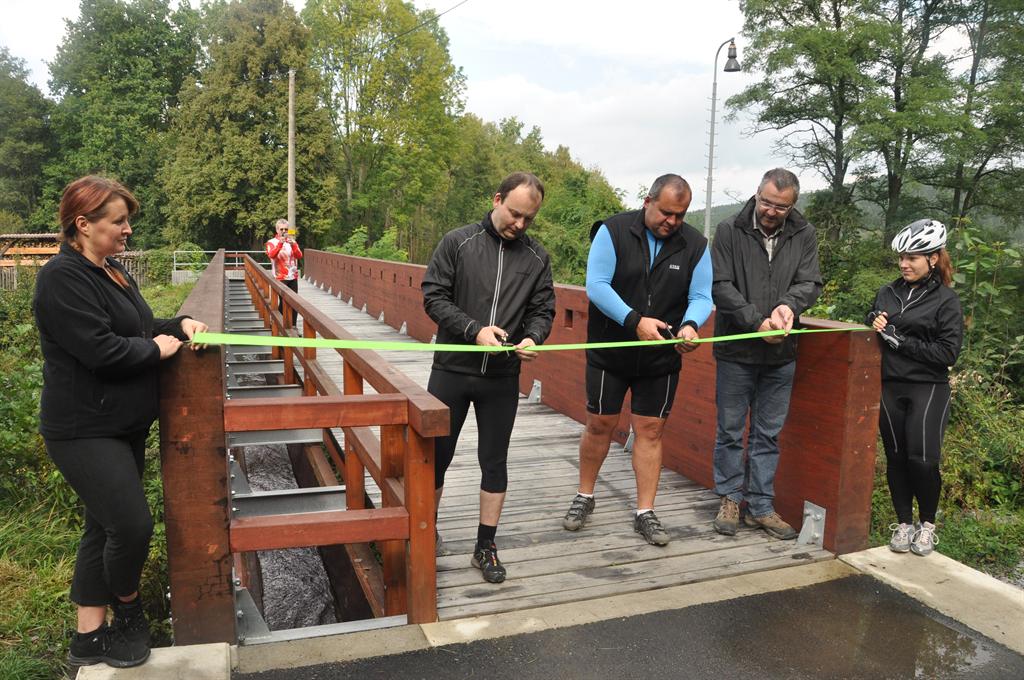 Na Hadrovci  u Domažlic byl oficiálně veřejnosti otevřen akvadukt