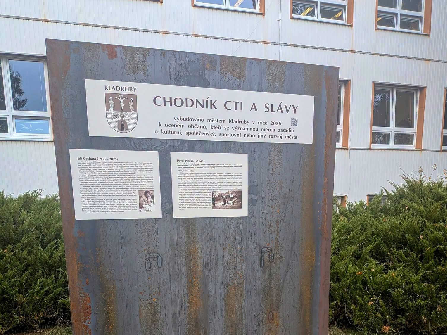 Tip na výlet: Kladruby mají nový Chodník cti a slávy - FOTO
