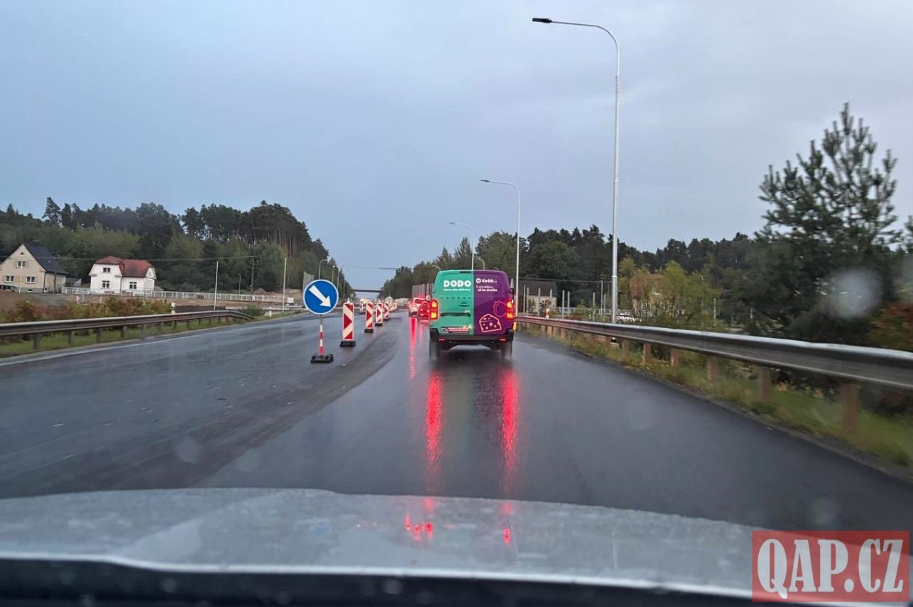 Řidičům v Třemošné se ulevilo. Doprava se vrátila na hlavní tah